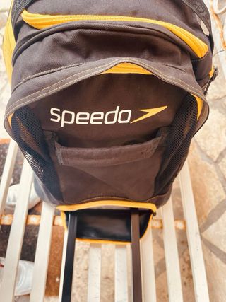 Borsone trolley Speedo nero e giallo