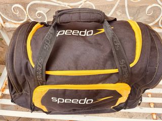 Borsone trolley Speedo nero e giallo
