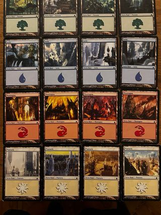 Set Carte Magic Terre Base Ravnica