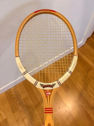 Raqueta Dunlop de madera MXPLAY