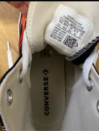 Converse All Star fiamme uomo