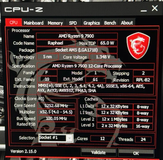 PC Gamer Ryzen 9 7900 + RX 7700XT