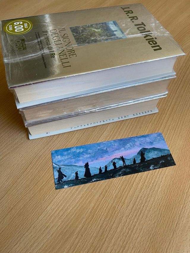 Tolkien Il Signore degli Anelli trilogia sigillati