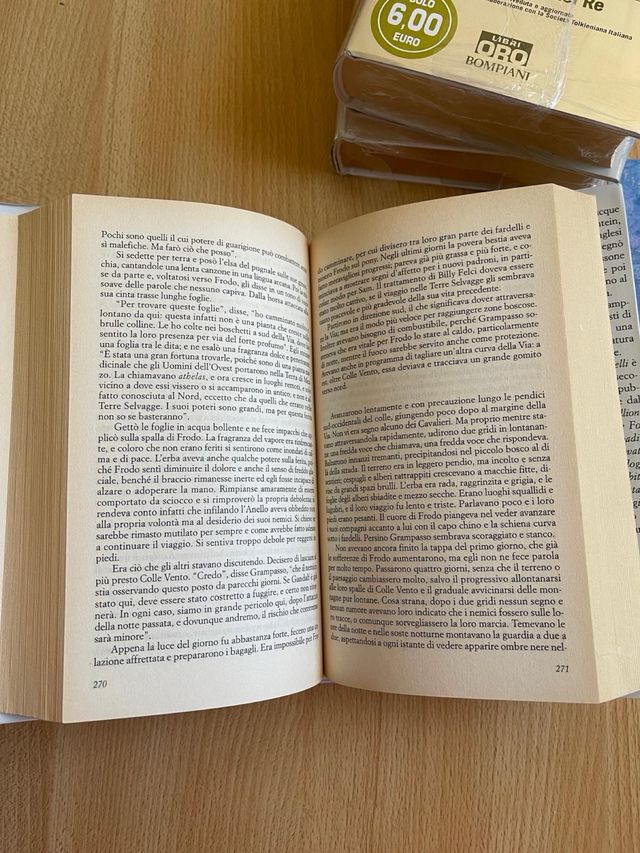 Tolkien Il Signore degli Anelli trilogia sigillati