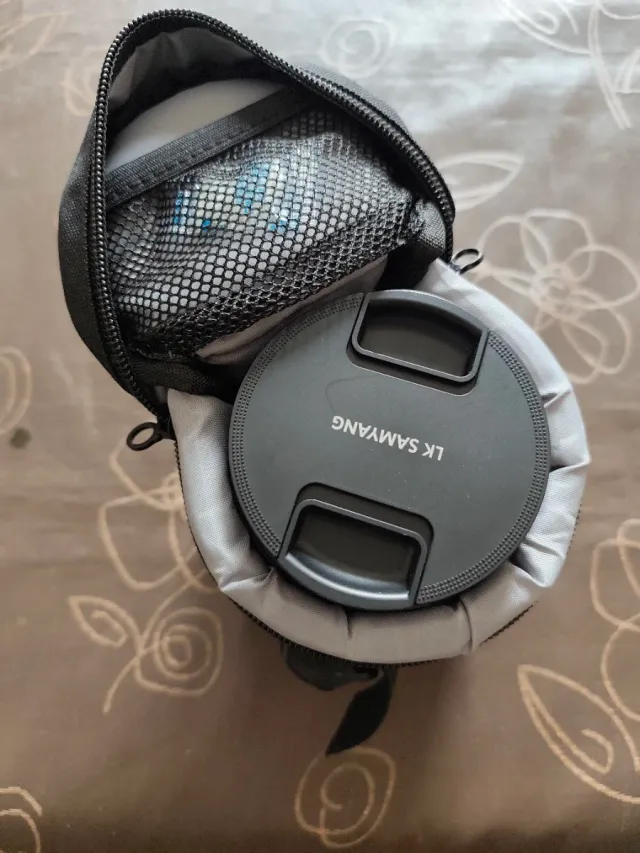 Funda para objetivo de cámara