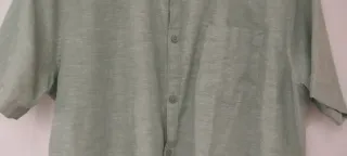 Camisa hombre lino y algodón UP2 FASHION