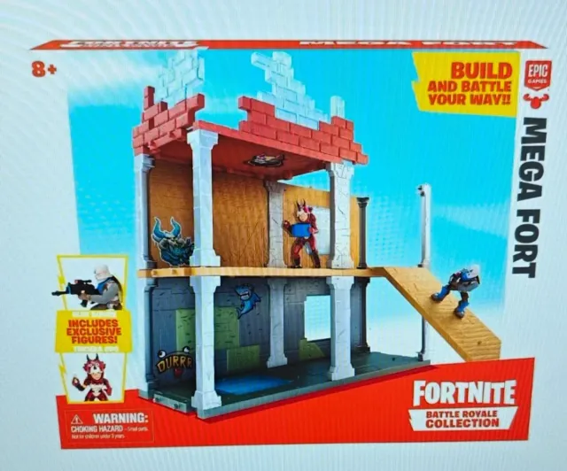 Fortnite Mega Fort con 2 Personaggi