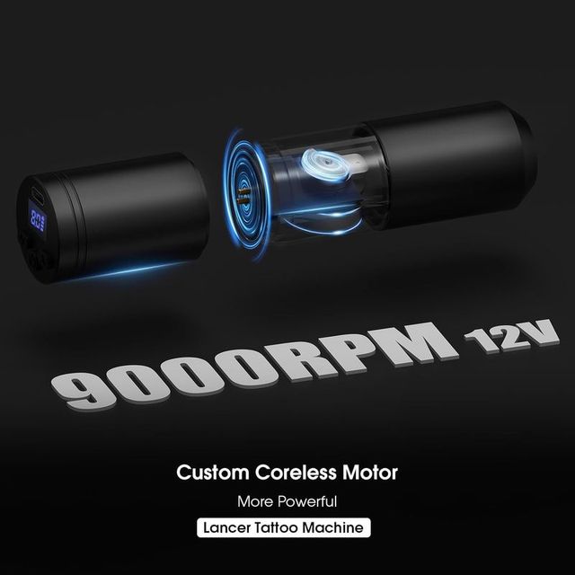 Kit Tatuaje Inalámbrico EZ + Agujas y Tintes