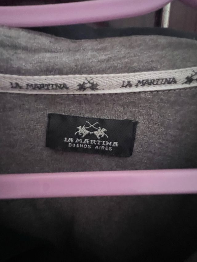 Polo La Martina gris ITALY