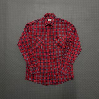 Camisa Budweiser Xadrez Flanela Vintage M