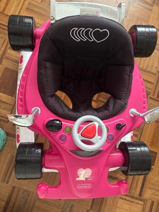 Caminador infantil rosa