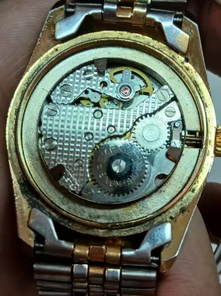 Reloj PREFECT Caballero Cuerda Oro/Plata