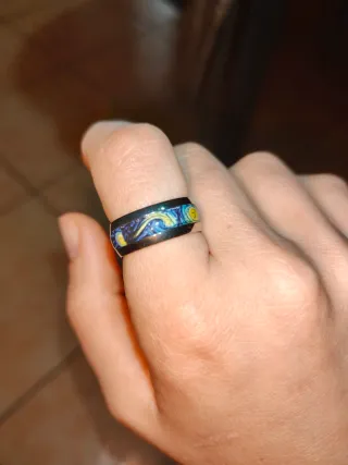 Anello Notte Stellata Van Gogh