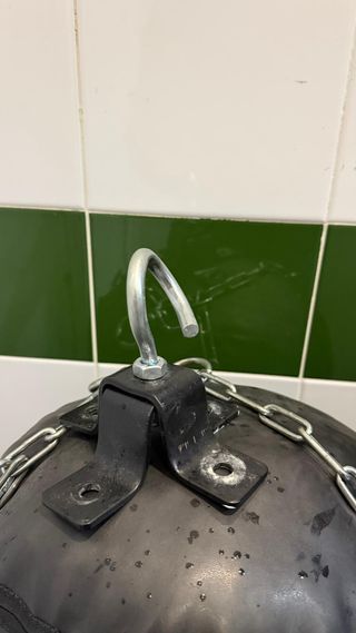 Saco de boxeo con soporte