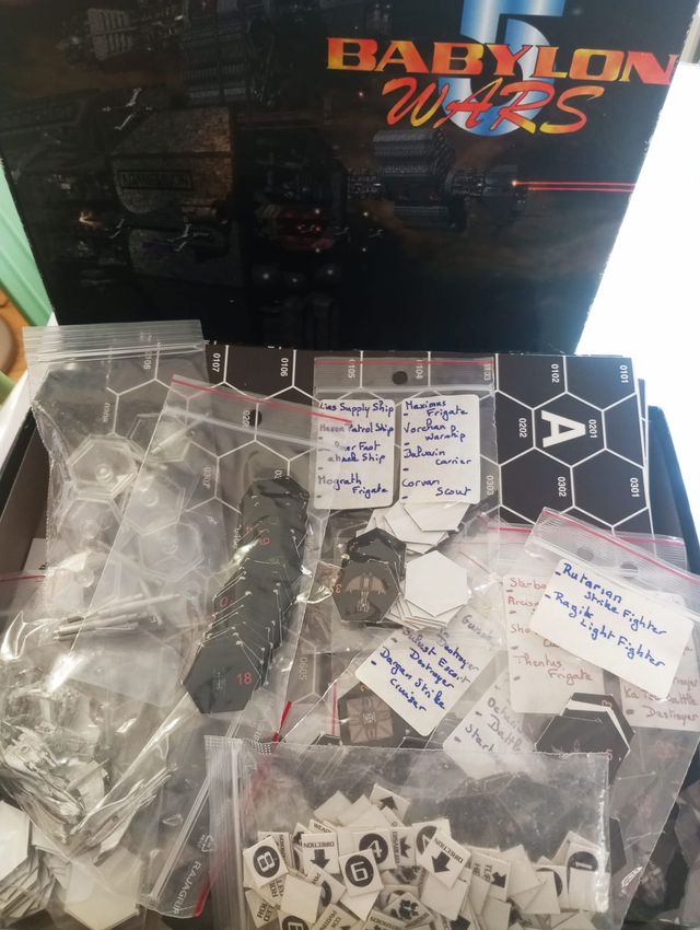 Babylon 5 Wars Juego de mesa wargame