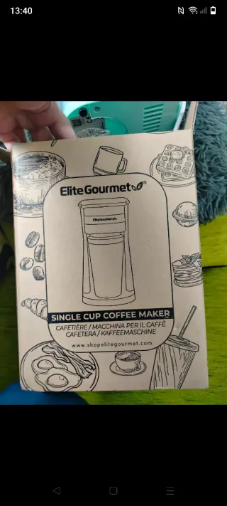 Portatil Cafetera compacta individual monodosis