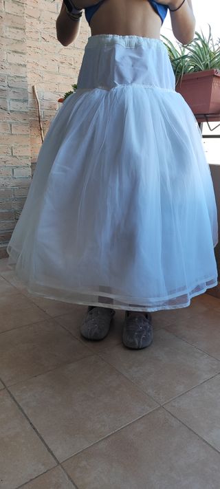 Can Can Fallera / Comunión Blanco Talla Única