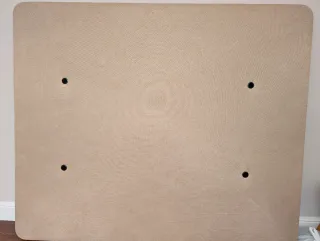 Base tapizada y patas para colchón de 160 x 200 cm