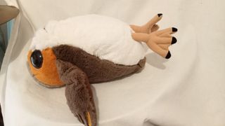 Pupazzo Porg Star Wars Peluche Nuovo
