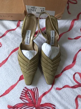 Zapatos NIZA verde oliva