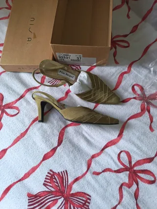 Zapatos NIZA verde oliva