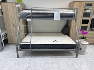 Dormitorio Juvenil/Matrimonio: Litera 135 + 90