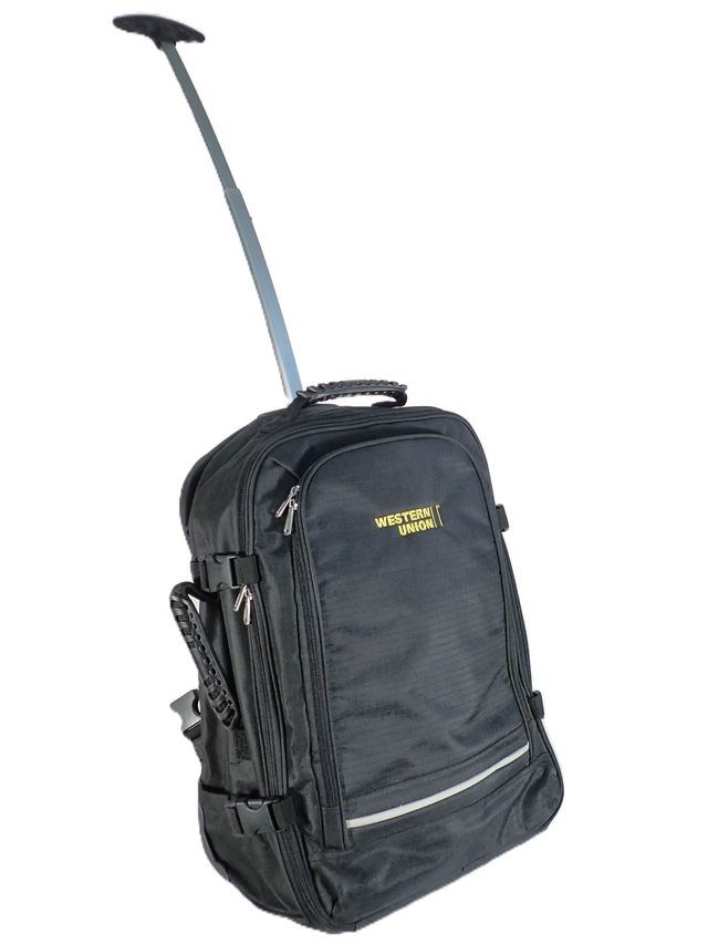 Maleta trolley mochila Western Union 35L nueva