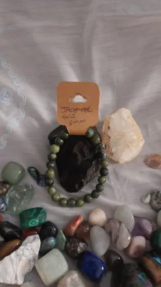 Pulsera Jade del Sur Piedra Natural 8mm