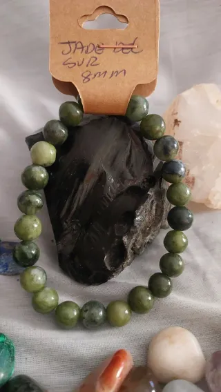 Pulsera Jade del Sur Piedra Natural 8mm