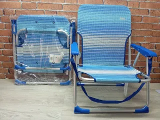 Aktive Pack 2 Sillas Playa Plegables