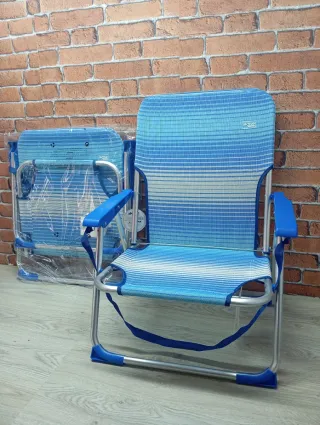 Aktive Pack 2 Sillas Playa Plegables