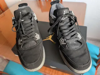 Zapatillas Air Jordan 4 Retro SE Black Canvas