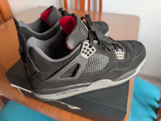 Zapatillas Air Jordan 4 Retro SE Black Canvas