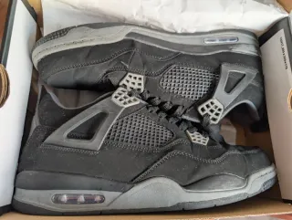 Zapatillas Air Jordan 4 Retro SE Black Canvas