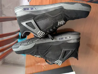 Zapatillas Air Jordan 4 Retro SE Black Canvas