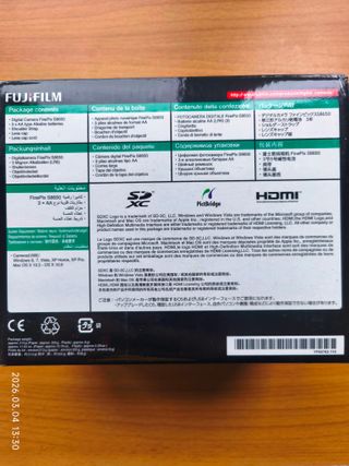 Fotocamera Fujifilm FinePix S8650 Rossa - Superzoom 36x