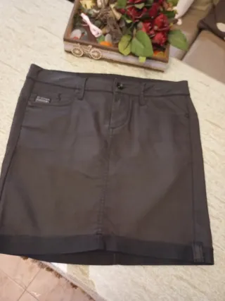 Falda mini G-Star negra