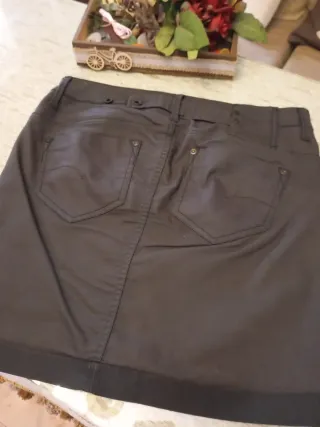 Falda mini G-Star negra