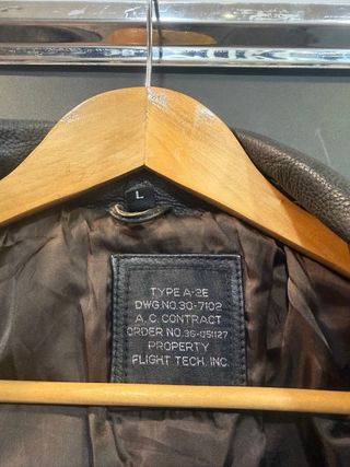 Chaqueta Piloto Cuero