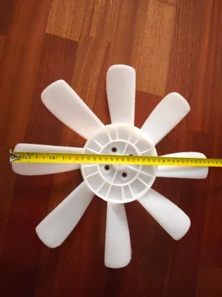 Aspas ventilador radiador Renault 8 y 10
