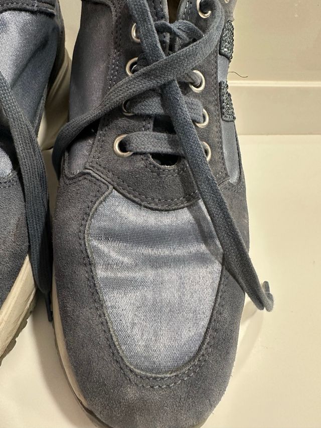 Zapatos Hogan Mujer Talla 37/38 Azul/Gris