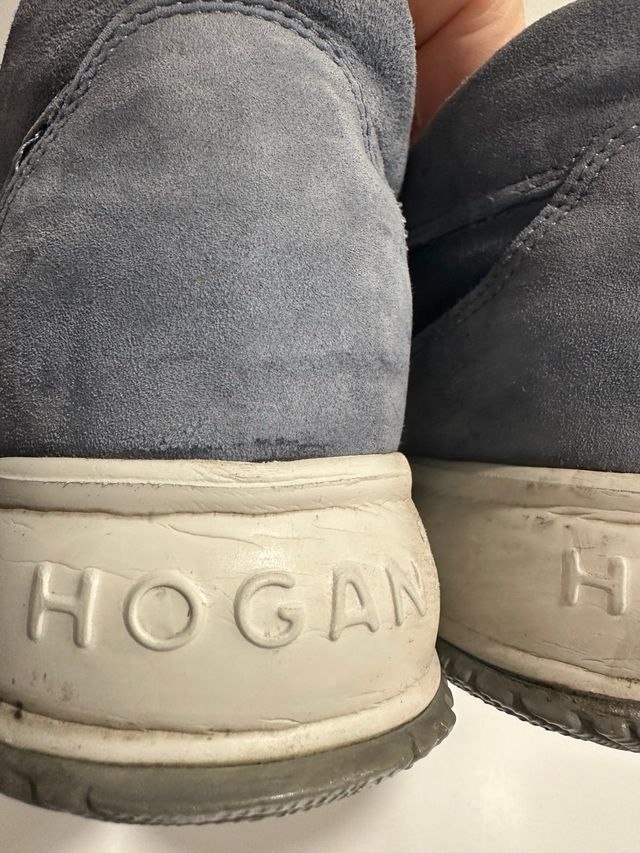 Zapatos Hogan Mujer Talla 37/38 Azul/Gris