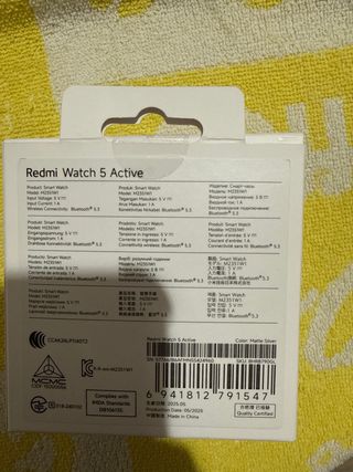 Reloj Inteligente Gris