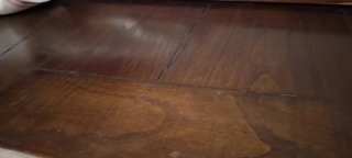 Comedor antiguo madera maciza tallada y original.