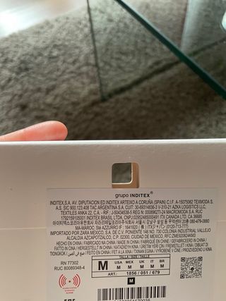 Collar Zara Coral Rojo y Dorado