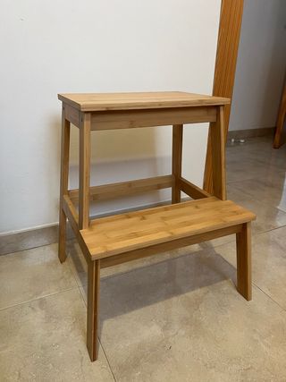 Taburete Escalera Madera Ikea