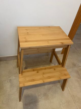 Taburete Escalera Madera Ikea