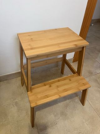 Taburete Escalera Madera Ikea