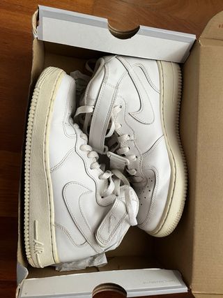 Nike Air Force 1 Mid Blancas