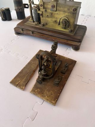 Telégrafo Morse Antiguo 1860-1870 de Breguet